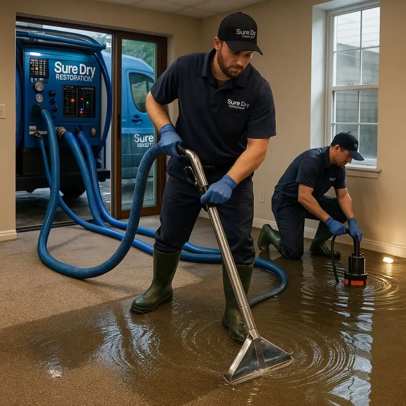 Water Extraction and Removal process in Clarksville, AR